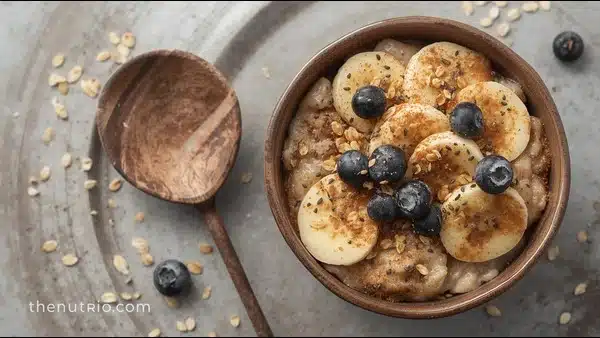 Fiber-Rich Whole Foods: Oats, Toast and Fruit