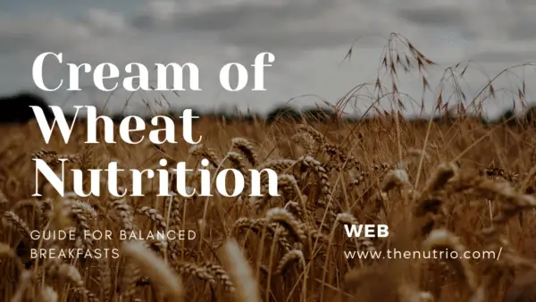 Cream of Wheat Nutrition Guide for Balanced Breakfasts