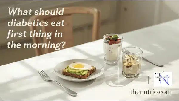 What should diabetics eat first thing in the morning? — avocado toast & Greek yogurt parfait | thenutrio.com